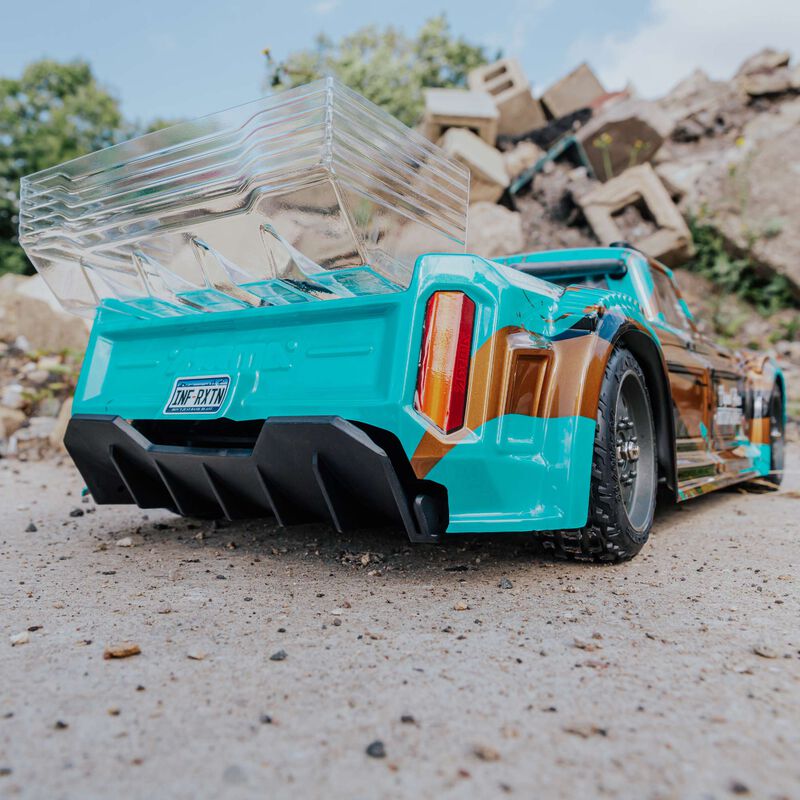 [���ܼ�] ARA4215V3T2 [ARRMA] 1/8 INFRACTION 4X4 MEGA Resto-Mod Truck RTR, TEAL/BRONZE