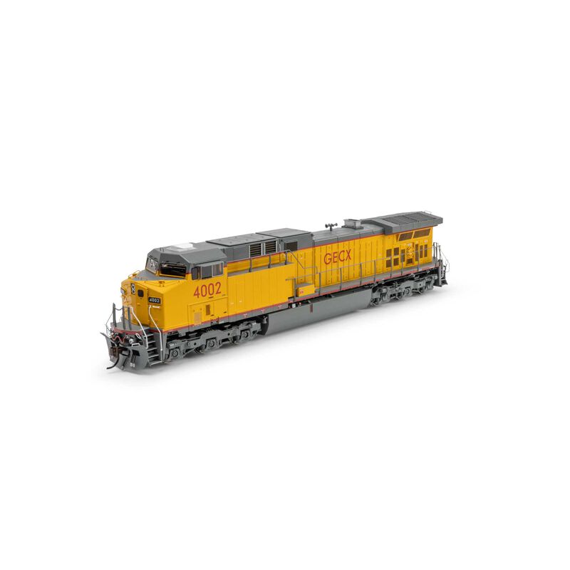 Athearn Genesis HO GEN AC4400CW Locomotive w/DCC & SOUND, GECX #4002 Athearn Genesis HO GEN AC4400CW Locomotive w/DCC & SOUND, GECX #4002