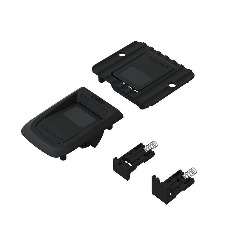 ARRMA Body Mounting Set, Monster Truck, Black: QUAKE ARRMA Body Mounting Set, Monster Truck, Black: QUAKE