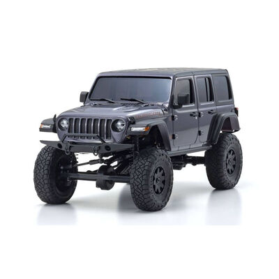 1/28 Jeep Wrangler Unlimited Rubicon MINI-Z 4x4 Crawler RTR, Metallic Granite 1/28 Jeep Wrangler Unlimited Rubicon MINI-Z 4x4 Crawler RTR, Metallic Granite
