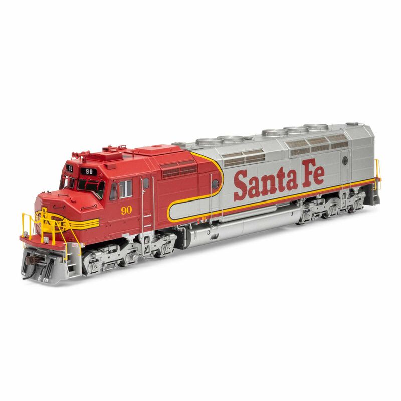 HO FP45 Locomotive, ATSF #90