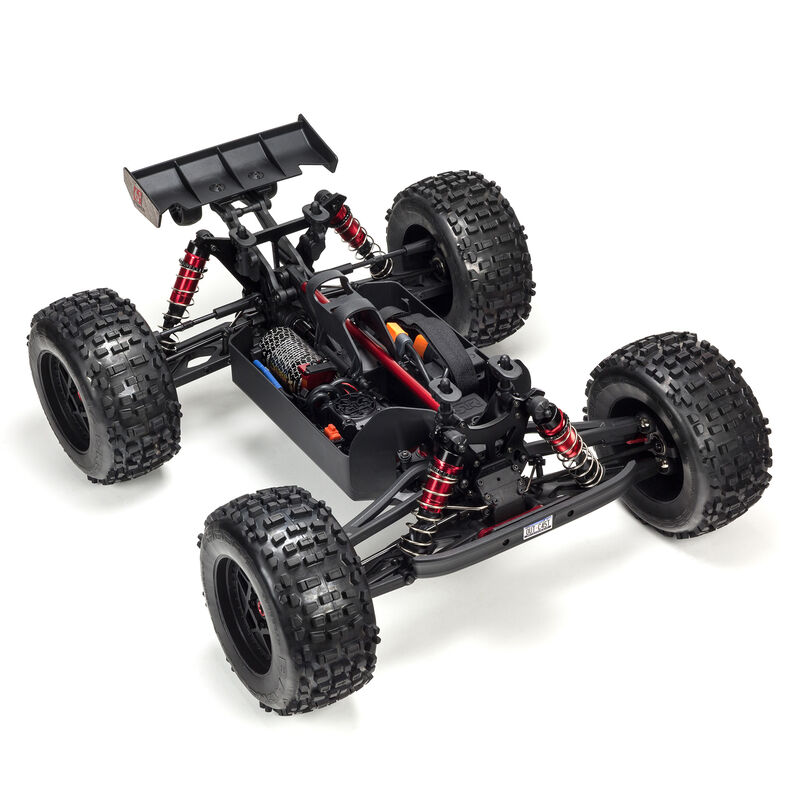 1/8 OUTCAST 6S BLX 4WD Brushless Stunt Truck with Spektrum RTR, Silver