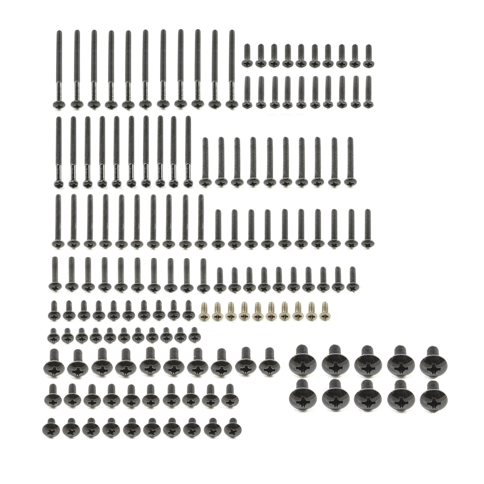 ECX Screw Set 1/18 Temper 4WD Gen 2 Horizon Hobby