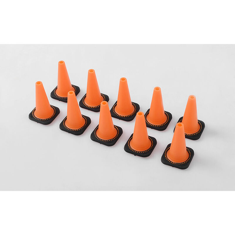 RC4WD 1/10 Remote Control Hobby Size Traffic Cones (10) Horizon Hobby