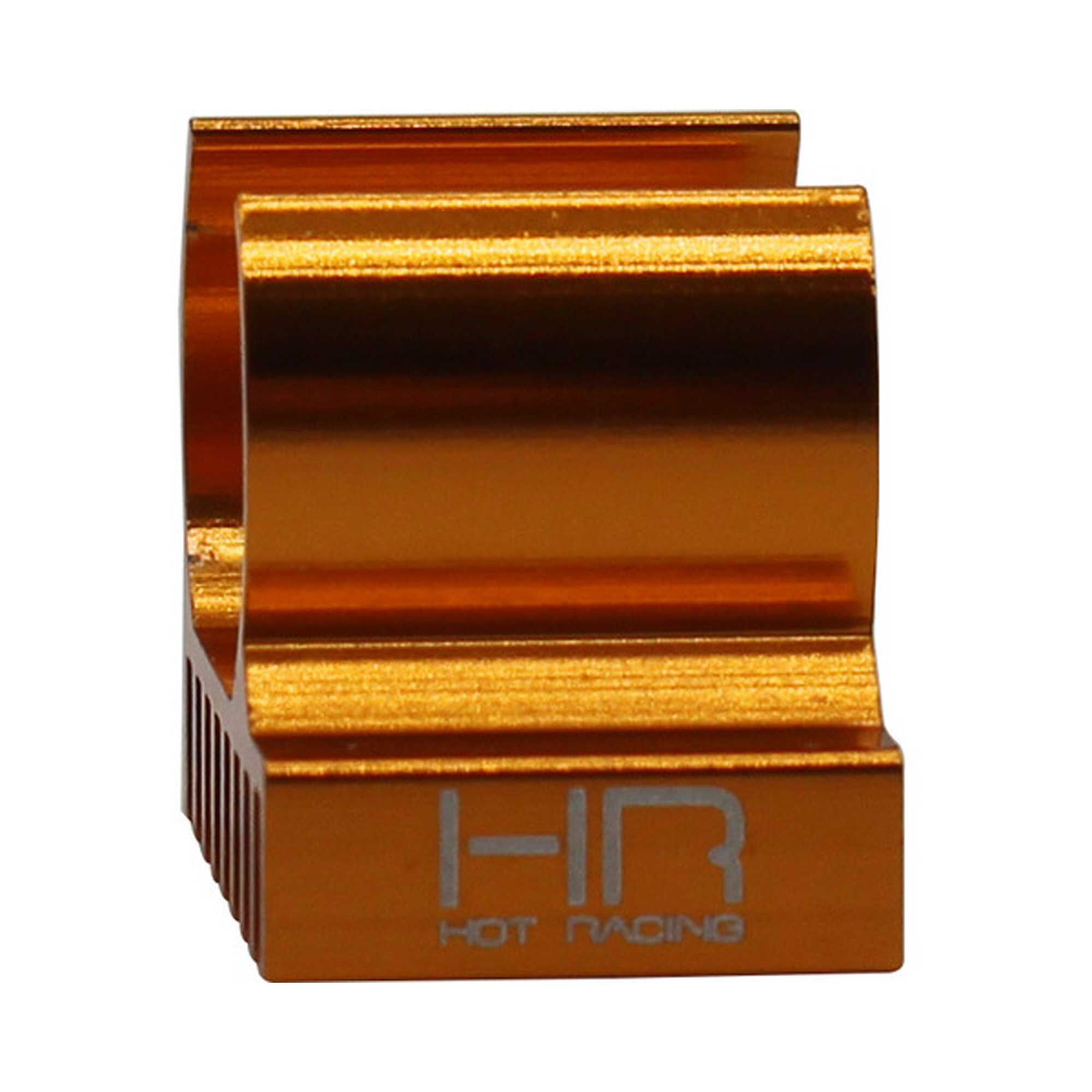 Hot Racing 9-Fin 030 Motor Heatsink, Gold: SCX24 | Horizon Hobby