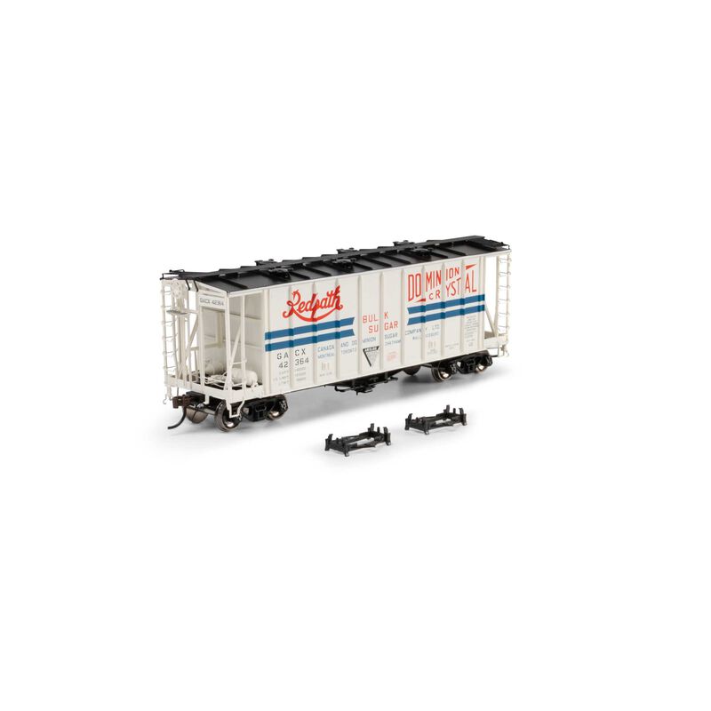 Athearn Genesis HO GEN GATC 2600 Airslide Covered Hopper, GACX/Redpath #42364