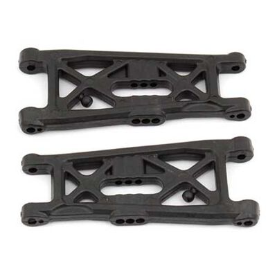 Flat Front Suspension Arms, 1/10 Team Associated RC10B6 Flat Front Suspension Arms, 1/10 Team Associated RC10B6