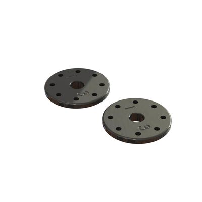 Machined Shock Piston, Tapered, 8x1.3mm Hole (2) Machined Shock Piston, Tapered, 8x1.3mm Hole (2)