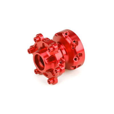 1/4 Pro-Spec Aluminum Front Hub Red: Promoto-MX 1/4 Pro-Spec Aluminum Front Hub Red: Promoto-MX