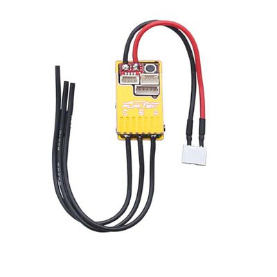 Cyclos 2S Lipo 20A/40A Brushless Sensored ESC, Aluminum Gold Case: Drift/Race Cyclos 2S Lipo 20A/40A Brushless Sensored ESC, Aluminum Gold Case: Drift/Race