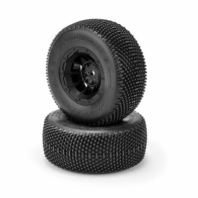 1/10 Subcultures 2 2.2" 2WD Front Pre-Mounted Short Course Truck Tires, Green Compound (2) 1/10 Subcultures 2 2.2" 2WD Front Pre-Mounted Short Course Truck Tires, Green Compound (2)