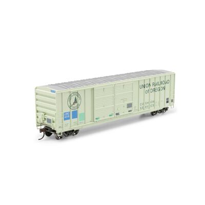 HO 50' FMC 5077 DD Offset Box Car, Primed For Grime LVRC Ex-UO #4219 HO 50' FMC 5077 DD Offset Box Car, Primed For Grime LVRC Ex-UO #4219