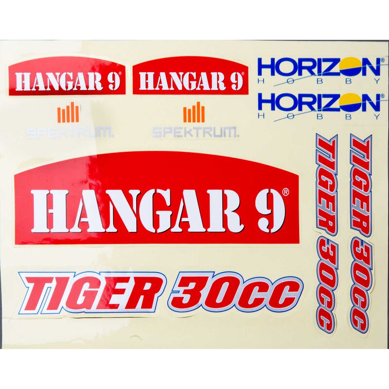 Decal Sheet: Tiger 30cc