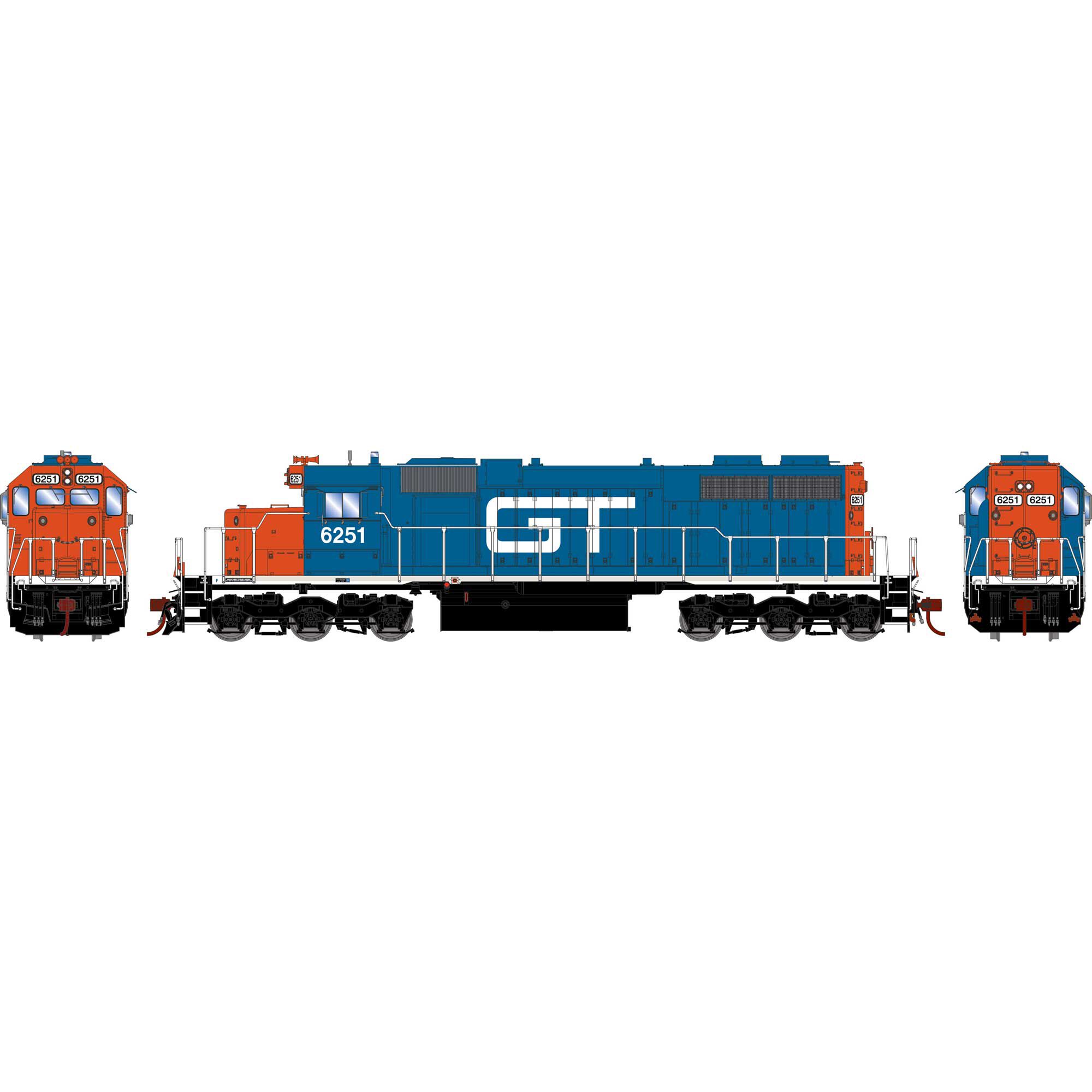 Athearn Athearn HO RTR SD38, GTW #6251 | Horizon Hobby