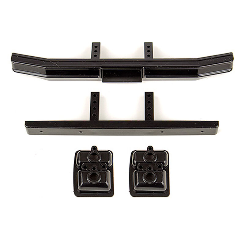 Ford F-150 Bumper Set, Black: CR12