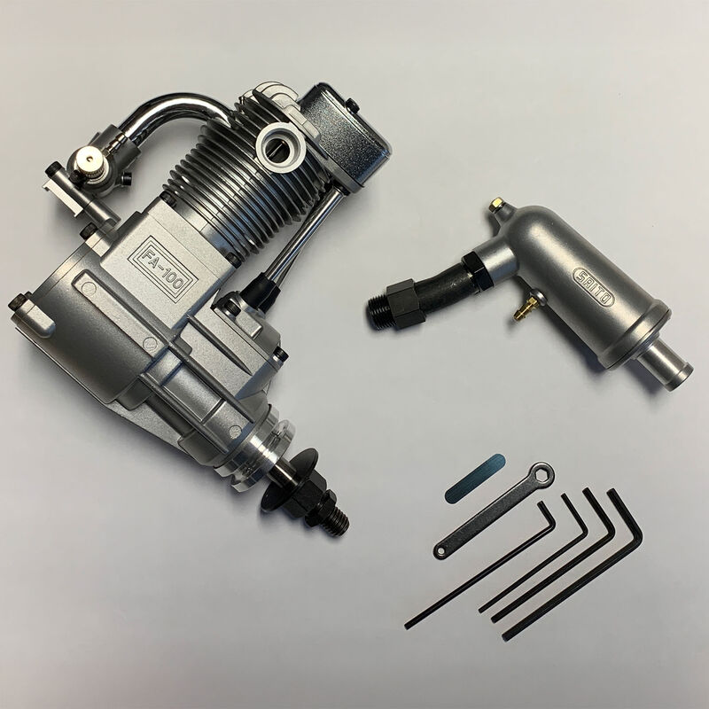 Saito Engines Saito Engines FA-100 (17.1cc) Glow 4-Stroke Engine 
