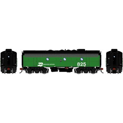 HO GEN F9B Locomotive w/DCC & Sound, BN 'Freight' #825 HO GEN F9B Locomotive w/DCC & Sound, BN 'Freight' #825