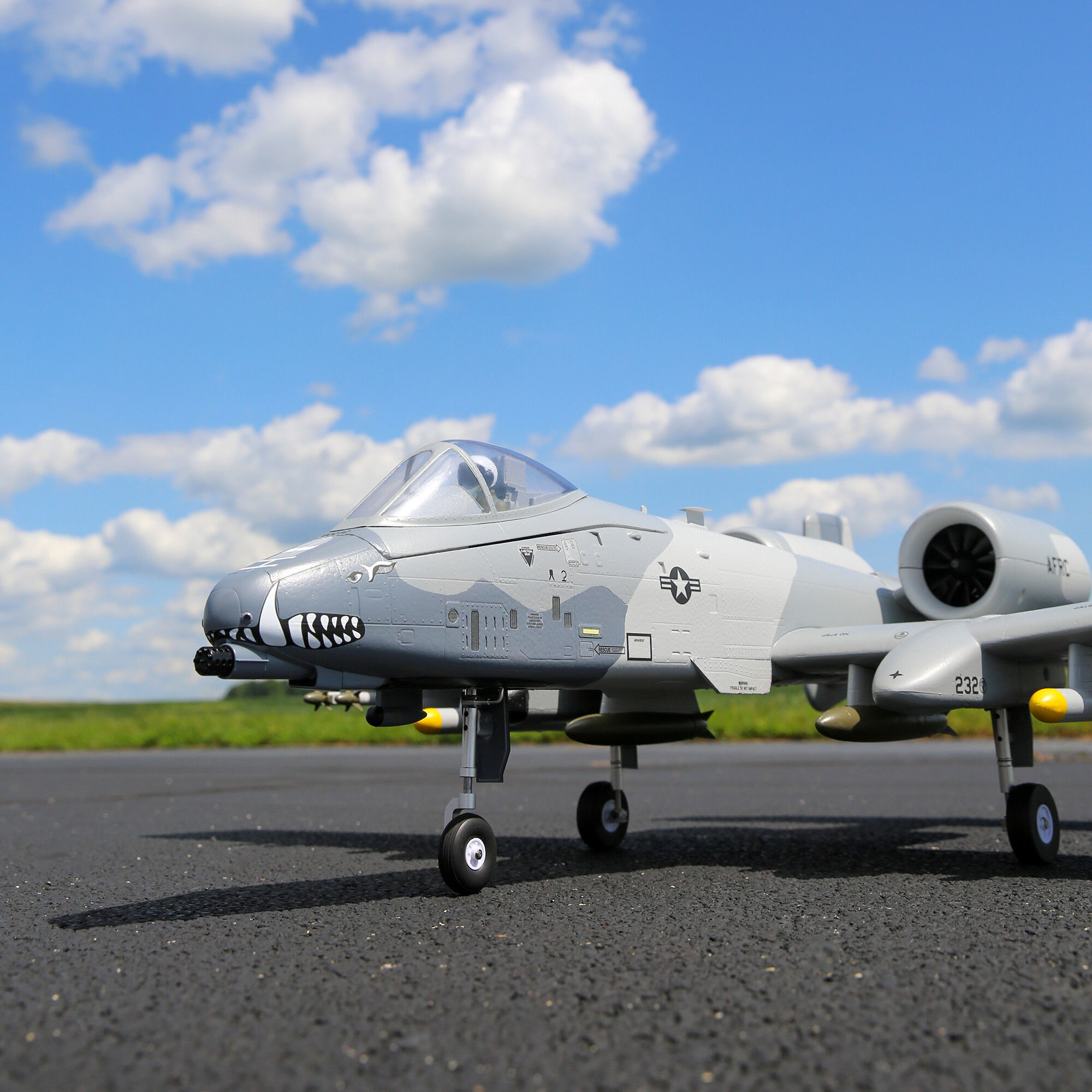 [���ܼ�] EFL011500 [E-FLITE] 1150mm A-10 Thunderbolt II Twin 64mm EDF BNF Basic (����, ���ӱ�, ����, ���̷� ����)