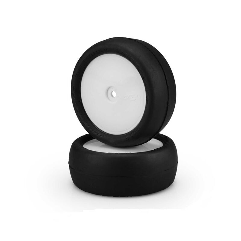 1/10 Smoothie 2 2.2â Pre-Mounted Front 4x4 Buggy Tires, White Wheels, Silver Compound (2) 1/10 Smoothie 2 2.2â Pre-Mounted Front 4x4 Buggy Tires, White Wheels, Silver Compound (2)