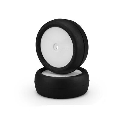 1/10 Smoothie 2 2.2â Pre-Mounted Front 4x4 Buggy Tires, White Wheels, Silver Compound (2) 1/10 Smoothie 2 2.2â Pre-Mounted Front 4x4 Buggy Tires, White Wheels, Silver Compound (2)