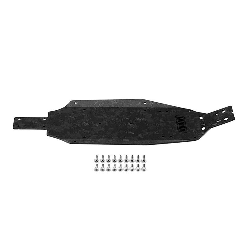 INJORA Forged Carbon Fiber Chassis, 1/24 Losi Micro-B