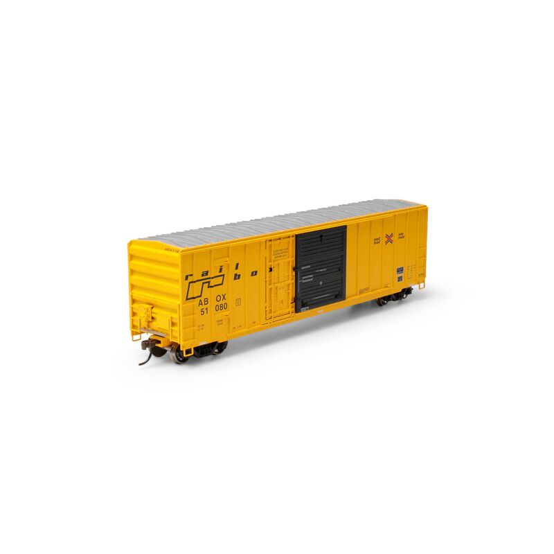Athearn HO 50' FMC 5277 Combo Door Box Car, ABOX 'Late' #51080 Athearn HO 50' FMC 5277 Combo Door Box Car, ABOX 'Late' #51080
