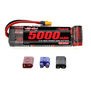 8.4V 5000mAh 7-Cell DRIVE Flat NiMH Battery: UNI 2.0 Plug