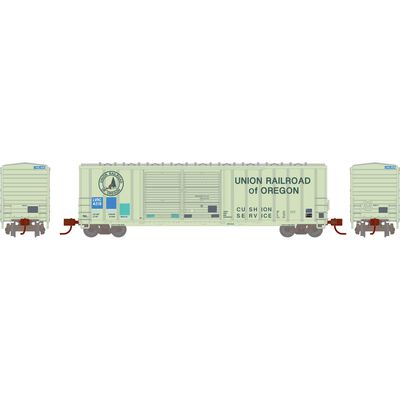 N 50' FMC DD Offset Box Car, Primed For Grime LVRC Ex-UO #4219 N 50' FMC DD Offset Box Car, Primed For Grime LVRC Ex-UO #4219