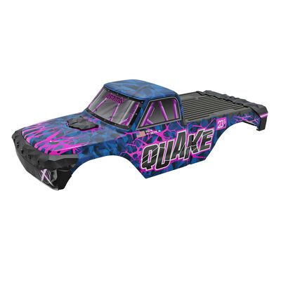 QUAKE Painted Decaled Trimmed Body Set, Purple QUAKE Painted Decaled Trimmed Body Set, Purple