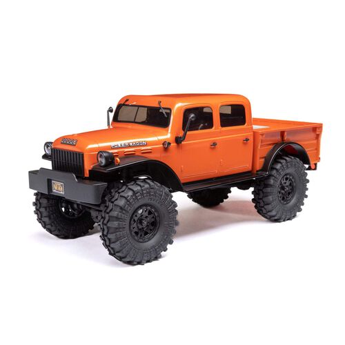 Axial SCX24 40's 4 Door Dodge Power Wagon, Orange:1/24 4WD-RTR