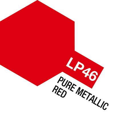 Lacquer Paint, LP-46 Pure Metallic Red, 10 mL Lacquer Paint, LP-46 Pure Metallic Red, 10 mL