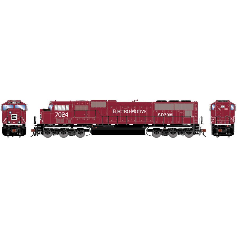 Athearn Genesis HO GEN SD70M Locomotive w/DCC & Sound, EMDX #7024