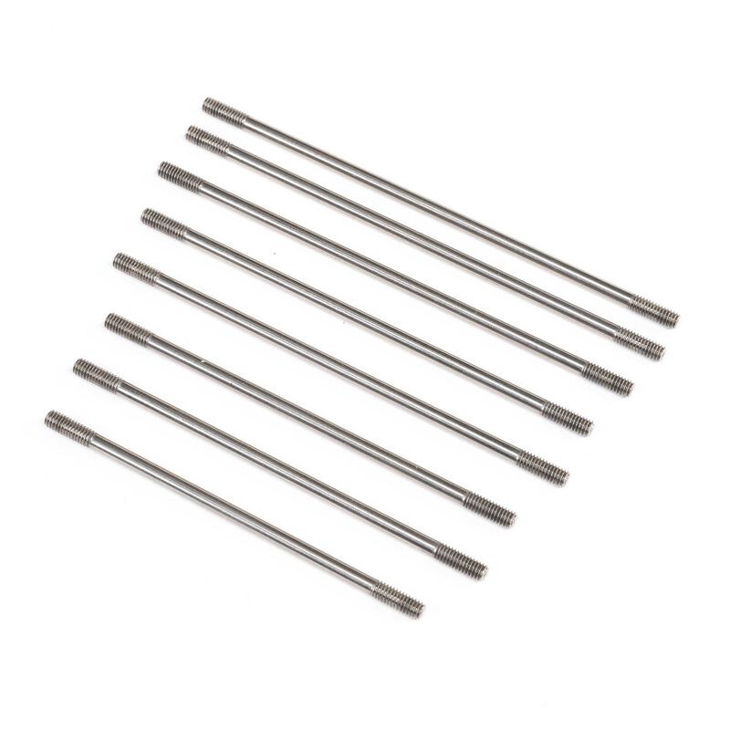 Steel Suspension Link Set, 313mm WB: SCX10 III Base Camp