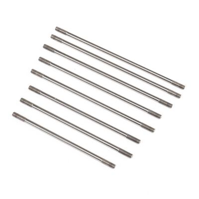 Steel Suspension Link Set, 313mm WB: SCX10 III Base Camp Steel Suspension Link Set, 313mm WB: SCX10 III Base Camp