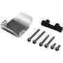 Stainless Steel Front/Rear Axle Skid Plate: SCX24