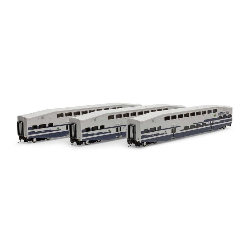 HO Bombardier Coach, SCAX #199 / #205 / #210 (3)