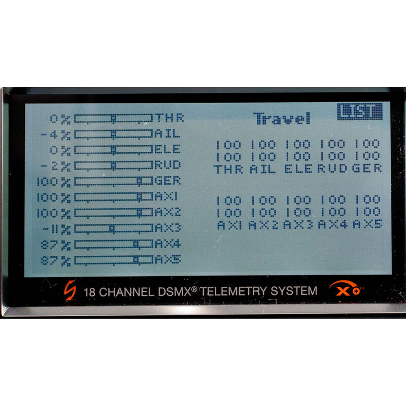 DX18 GEN 1 DSMX® Transmitter with AR9020 Receiver: Enhanced Software