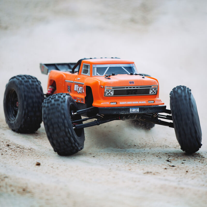 1/8 OUTCAST 6S BLX 4WD Brushless Stunt Truck with Spektrum RTR, Orange