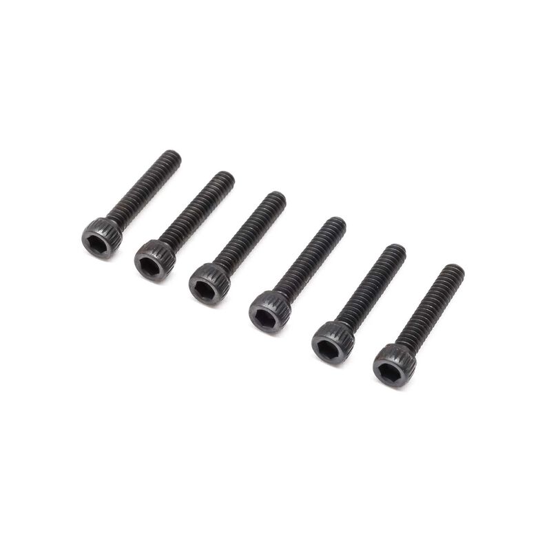 Cap Head Screws, 4-40 x 5/8" (6)