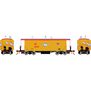 HO Bay Window Caboose with Lights, UP/SP #4747