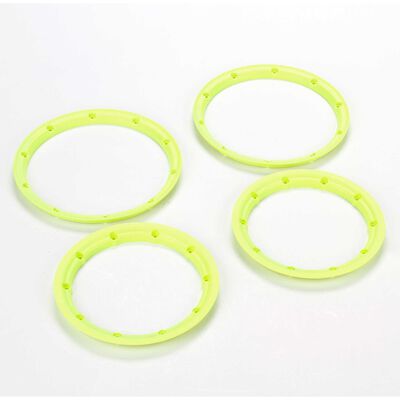 Beadlock Set, Inner and Outer, Yellow (2): 5T Beadlock Set, Inner and Outer, Yellow (2): 5T