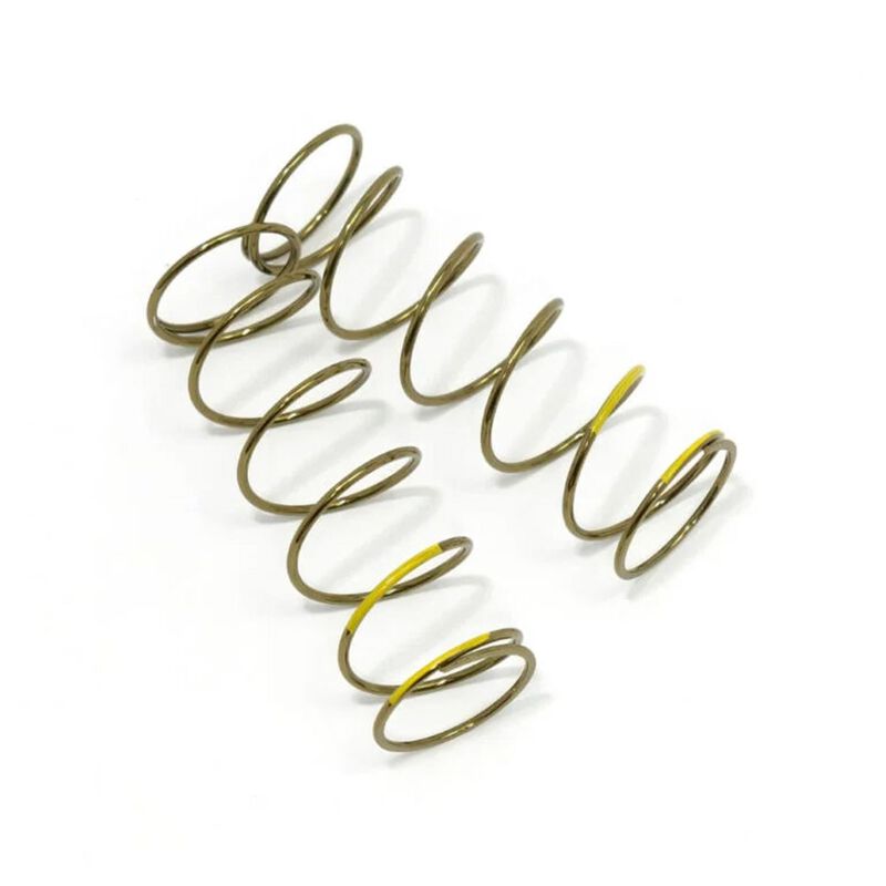 TEKNO RC LLC 68mm Shock Springs (1.4 x 6.75T), Yellow (2)
