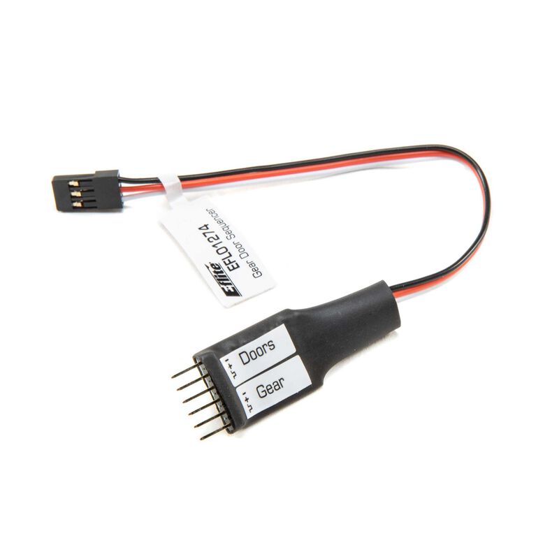 Retract Gear Door Sequencer: P-51D 1.5m Mustang