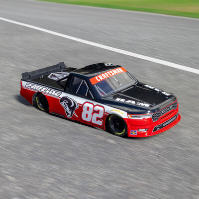 1/12 Pre-Cut 2026 Ram 1500 Truck Clear Body: Losi NASCAR 1/12 Pre-Cut 2026 Ram 1500 Truck Clear Body: Losi NASCAR