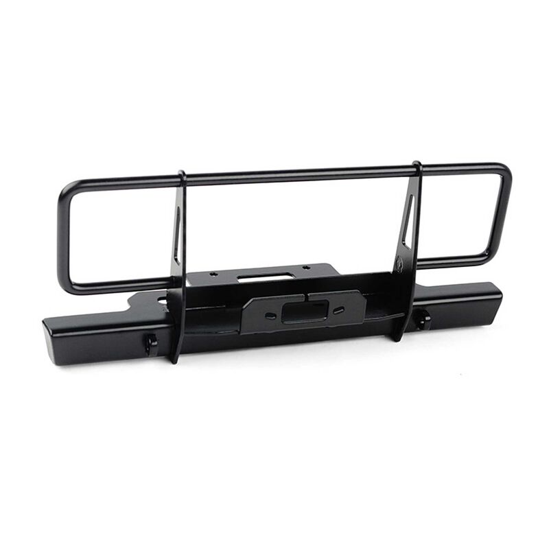 Front Winch Bumper, Axial SCX10 III Early Ford Bronco (Black)