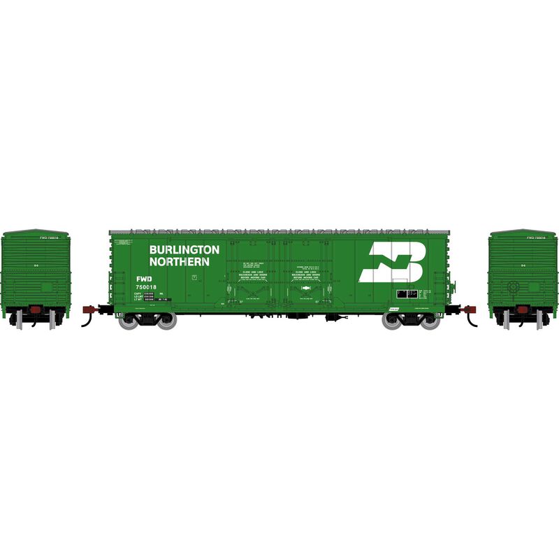 HO ATH 50' Evans Double Plug Door Box Car, FWD #750018