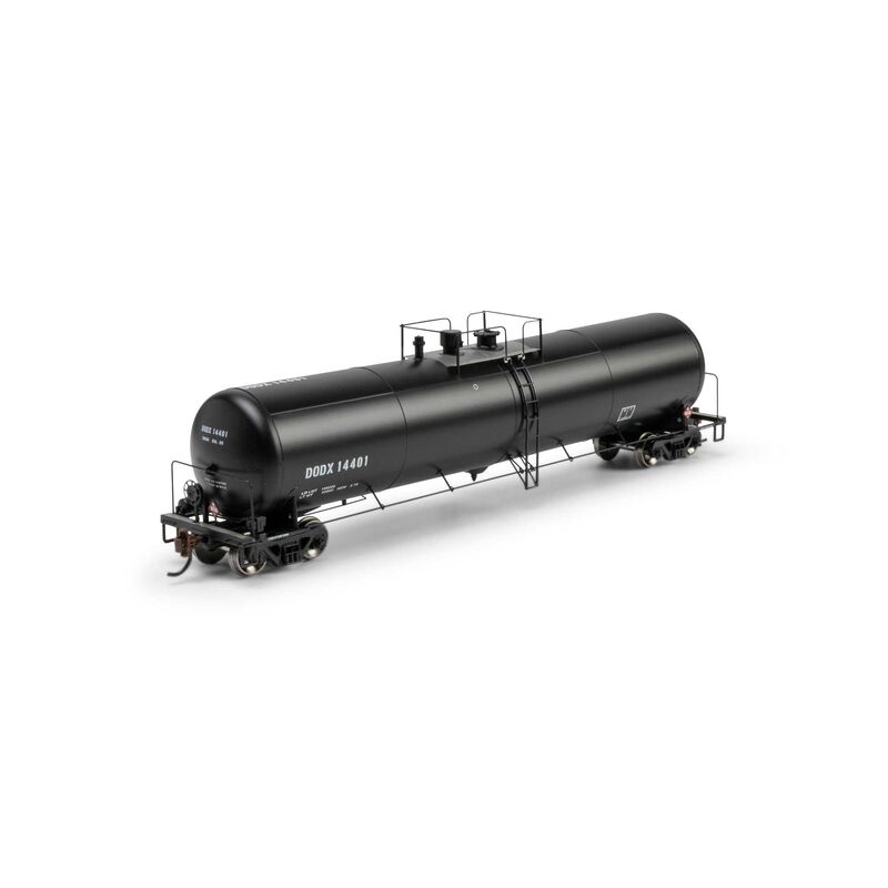Athearn HO ATH 30K Ethanol Tank Car, DODX #14401 Athearn HO ATH 30K Ethanol Tank Car, DODX #14401
