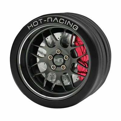 Aluminum 8-Y BBS Steering Wheel, FlySky NB4 Transmitter, Gunmetal Aluminum 8-Y BBS Steering Wheel, FlySky NB4 Transmitter, Gunmetal