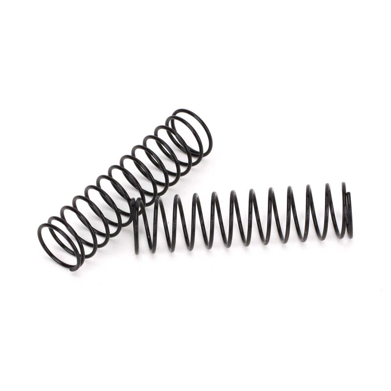 Front Spring Black, Medium (2): All 1/10 2WD