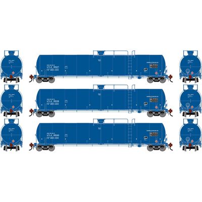 HO GEN UTC 33K LPG Tank Car, UTLX #951127/951136/951140 (3) HO GEN UTC 33K LPG Tank Car, UTLX #951127/951136/951140 (3)